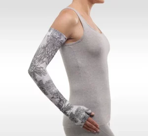 Manchon Juzo Floral Gray